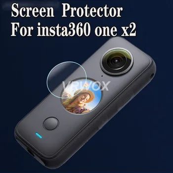 1/3/5PCS Sticla Folie Protectoare Pentru Insta360 Un X2 pentru Insta 360 UNA X2 Accesoriu Camera Len Film Sticlă de Protecție