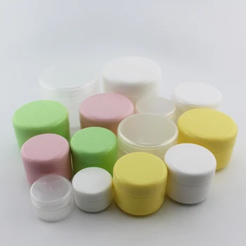 50pcs X 20g 50g 100g 250g Gol de Îngrijire a Pielii Cosmetice Crema Recipient de Plastic Borcane Pentru Îngrijire Personală Unguent Sticle Oală de Conserve